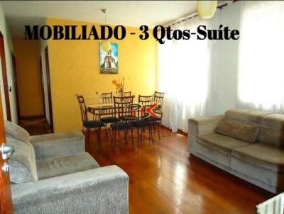 Apartamento para Locação, em Belo Horizonte, bairro Cidade Nova, 3 dormitórios, 3 banheiros, 1 suíte, 1 vaga